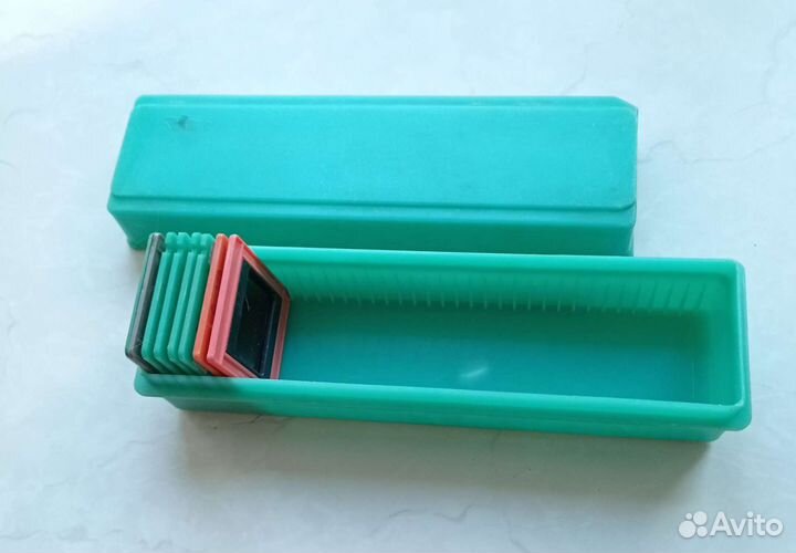 Коробка для слайдов на 36 шт. СССР