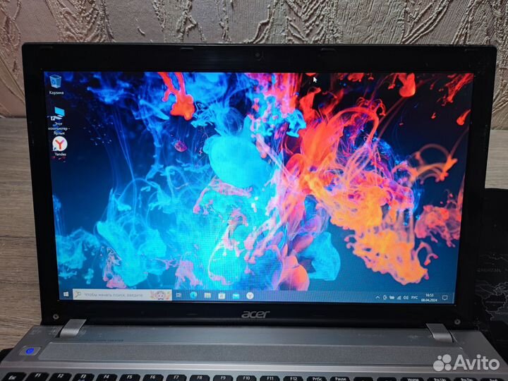 Игровой ноутбук acer i3 / ssd / Nvidia 630m 2 gb