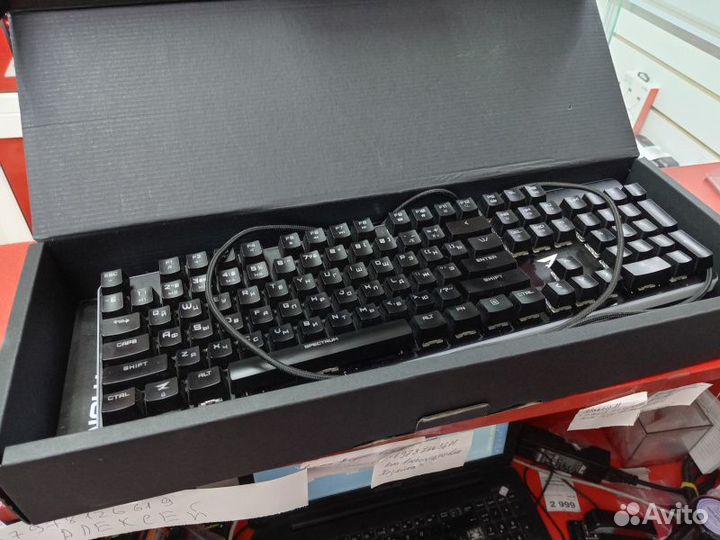 Устройства ввода игровая механическая клавиатура B