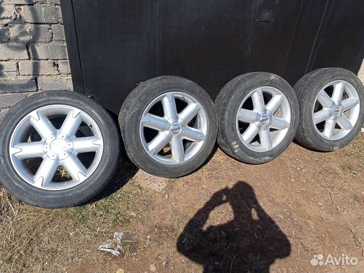 Диски с резиной r18 на nissan Мурано, x-trail