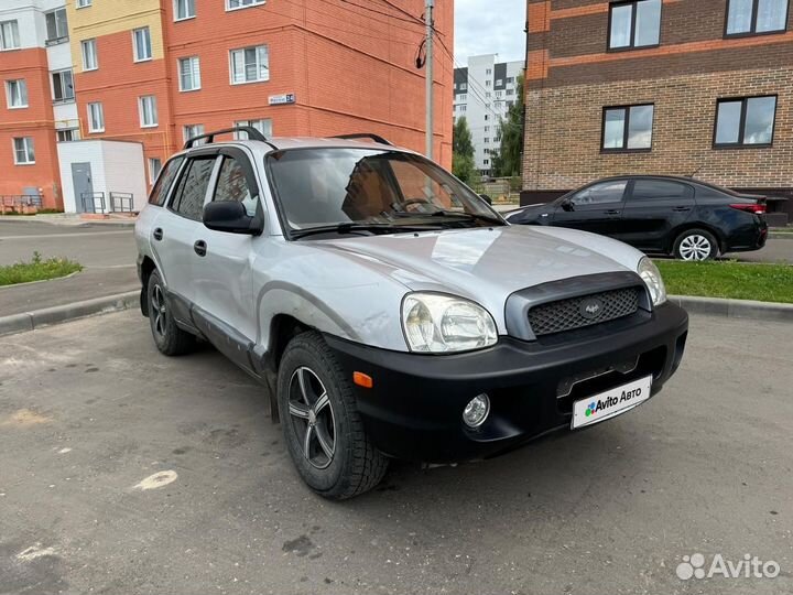 Hyundai Santa Fe 2.4 AT, 2001, 257 000 км