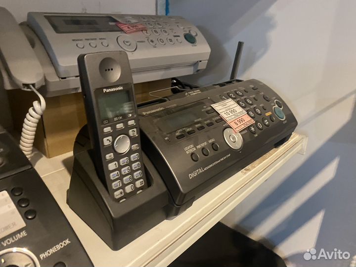 Новые телефаксы Panasonic новые