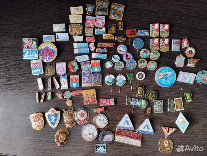 Коллекция значков СССР 101знак