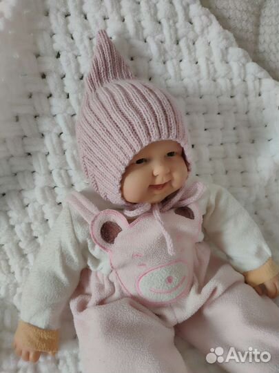 Шапочка детская вязаная