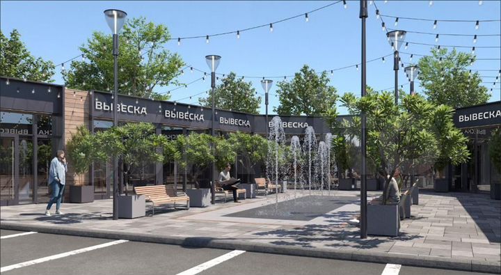 Торговая площадь, 30 м²