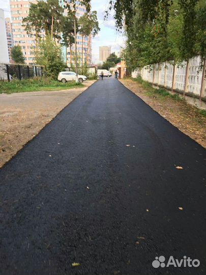 Асфальтирование и благоустройство укладка асфальт