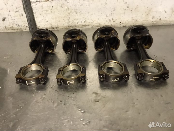 Шатун+поршень Ford 1.6 Focus 1 2 3 Fiesta Fusion C