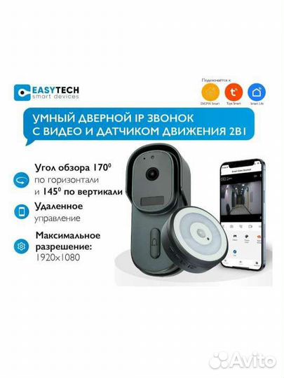 Видеоглазок,умный домофон