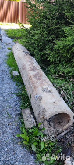 Труба ж/б в канаву 4 метра