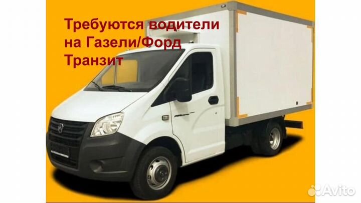 Водитель на служебном авто (Газели)