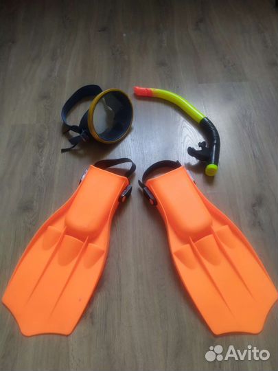 Ласты, трубка, маска