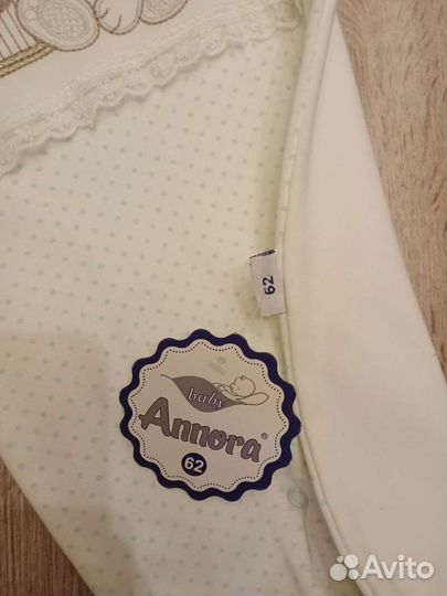 Новый детский комбинезон 62р нательный