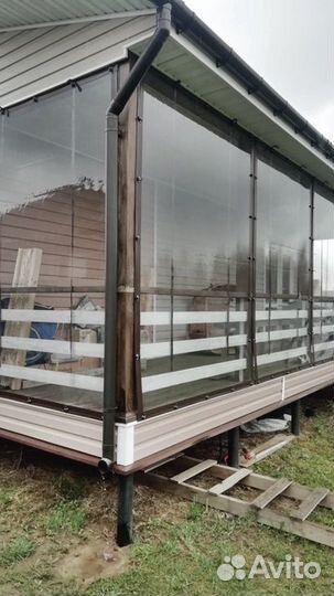 Мягкие окна для террас и беседок