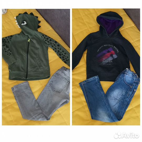 Продам огромный пакет фирменной одежды 110-116