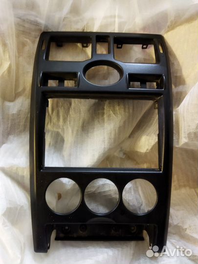 Чёрная Консоль Приора 2DIN