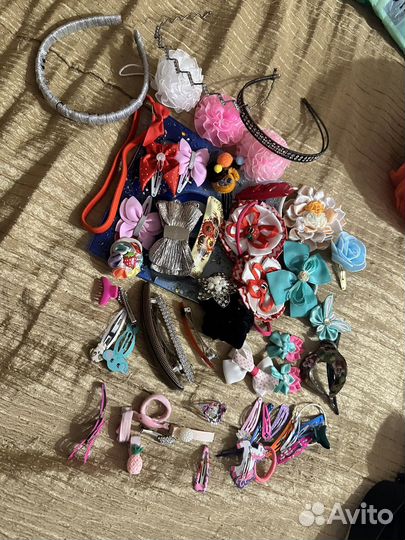 Заколки для девочки пакетом