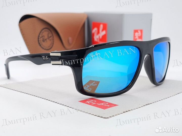 Очки Ray Ban 4364 Ferrari Blue Mirror