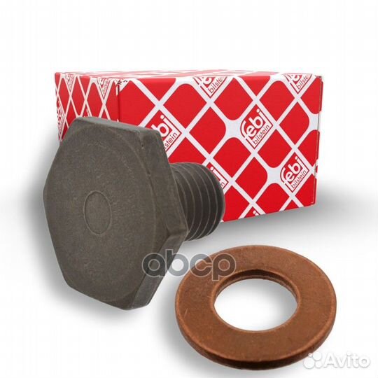 Пробка резьбовая peugeot/citroen M10x1.25x13 (с