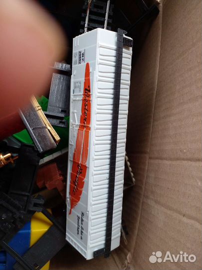 Железная дорога и конструктор