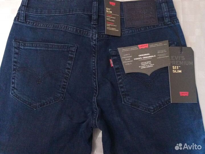 Джинсы летние мужские levis 511