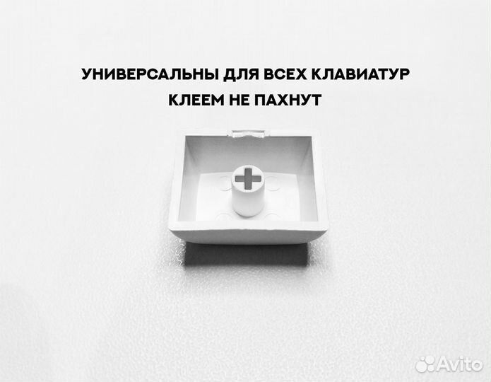 Новый набор PBT кейкапов с русским языком