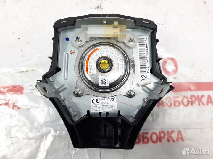 Подушка безопасности водителя Mazda Mazda6 GG LF18