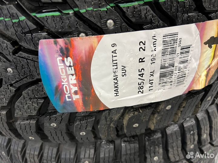 Nokian Tyres Hakkapeliitta 9 SUV 285/45 R22