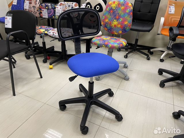 Кресло офисное chairman 250 синее