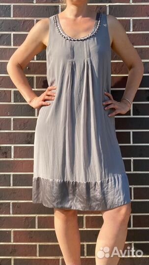 Шелковое платье