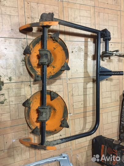 Роторная косилка на мотоблок бу