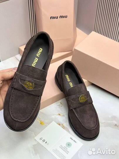 Мокасины Лоферы женские Miu Miu Размер 36-40