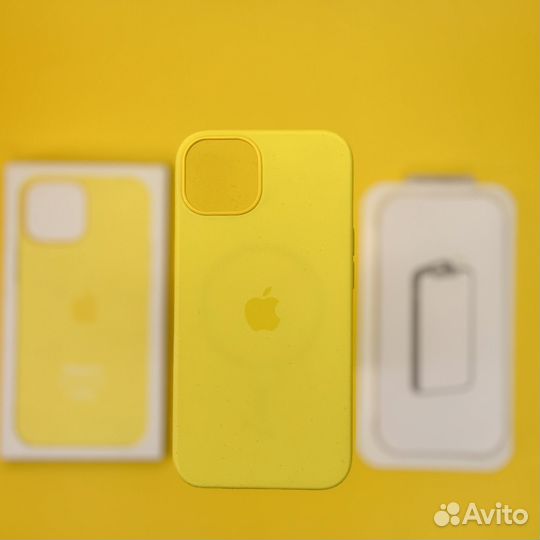 Чехол iPhone 13 Silicone Case Lemon Zest
