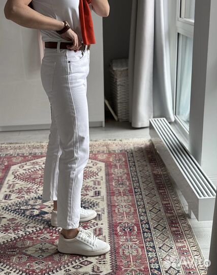 Джинсы женские белые massimo dutti