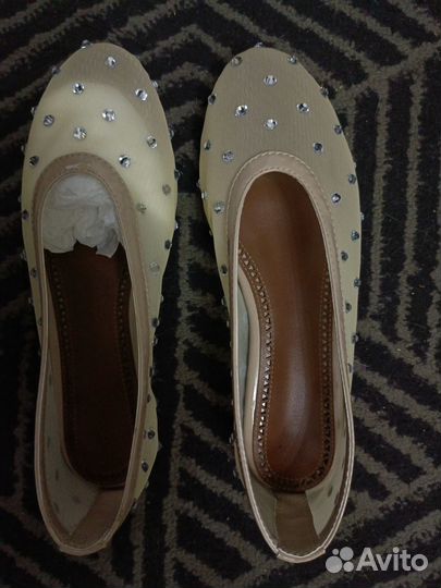 Балетки сетчатые