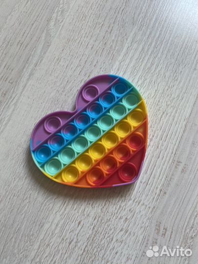 Поп ит форме сердца