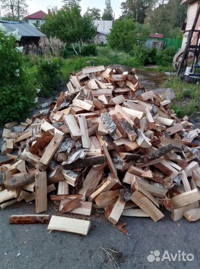 Дрова колотые от 1 куба