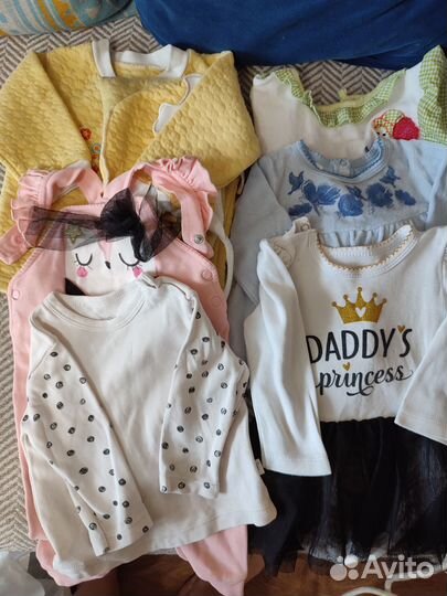 Детские вещи для девочки пакетом