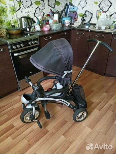 Детский велосипед с ручкой 3 в 1