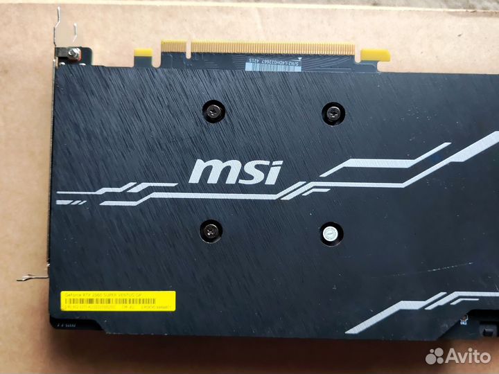 MSI GeForce RTX 2060 super 8GB