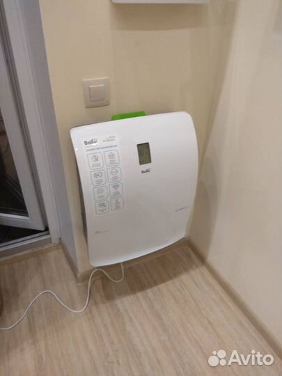 Бризер Ballu ASP 200P - Вентиляция с подогревом