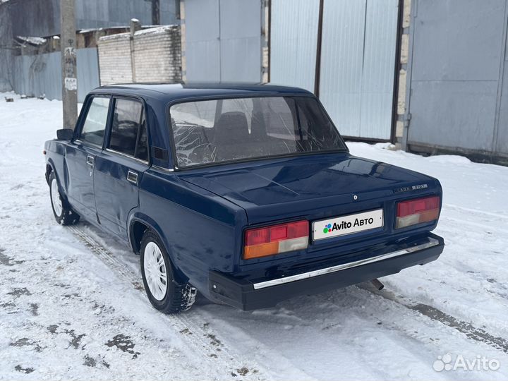 ВАЗ 2107 1.5 МТ, 2008, 61 791 км