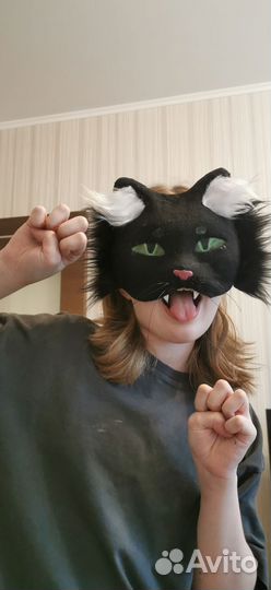 Маска для квадробики глаза светятся в темноте