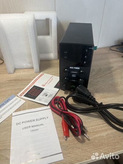 Лабораторный блок питания 30В 10А