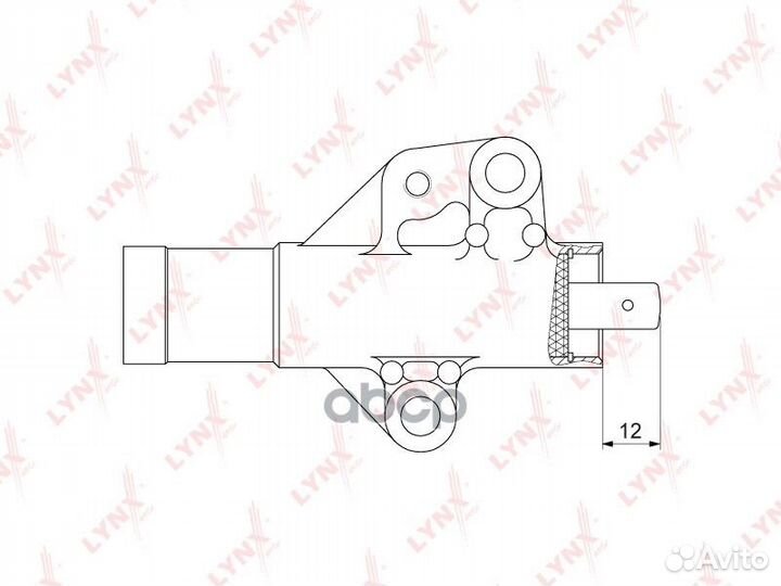Ролик руч.ремня mitsubishi lancer IX 2.0 03