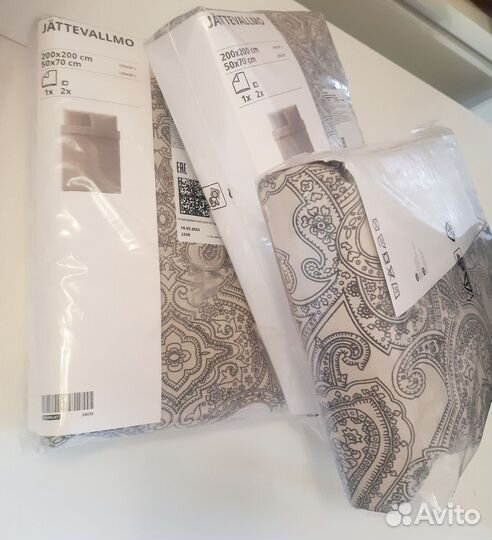 Комплект постельного белья икеа новый