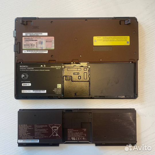 Ноутбук Sony vaio VPC-X11Z1R