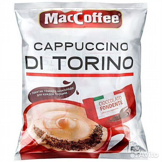 Растворимый кофе маккофе Капучино di Torino 25,5г
