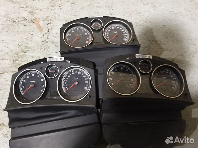 Щиток приборов (приборная панель) Опель астра h хэ
