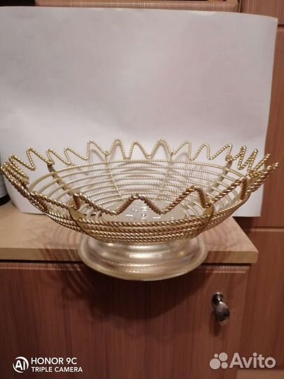 Ваза для фруктов СССР