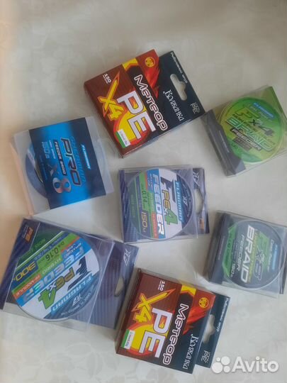 Шнуры плетёные для фидера и донной ловли